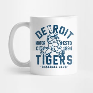 Detroit Tigers Retro 1 by Buck Tee Originals Mug